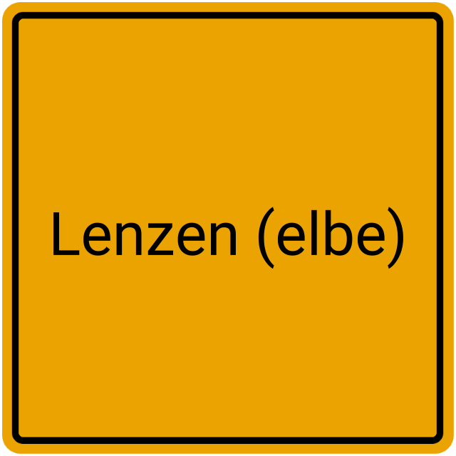 Meldebestätigung Lenzen (Elbe)